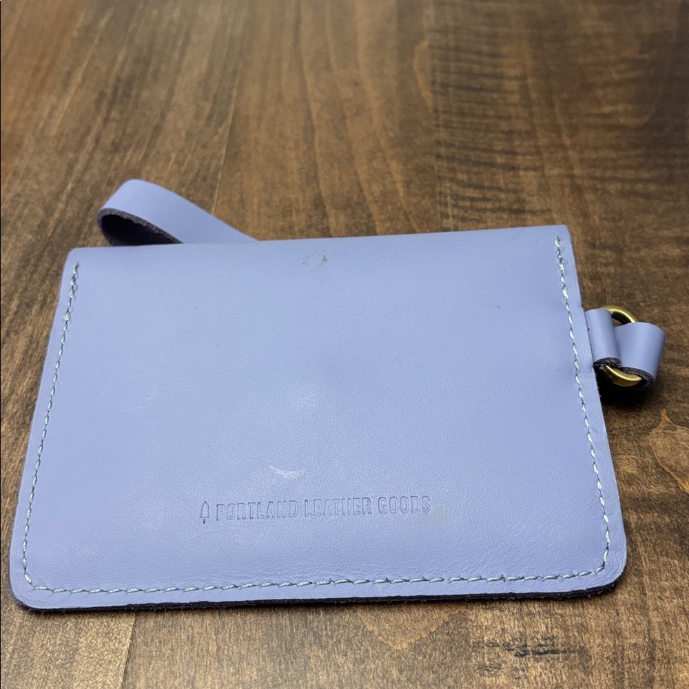 Portland Leather Jacarda new passport pouch. - Picture 4 of 4